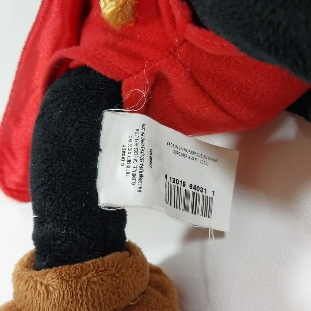 Genuine Disney Store Authentic MICKEY‎ MOUSE Fantasia Sorcerer Wizard 22